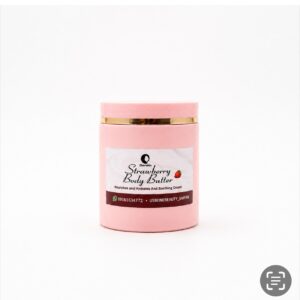 Strawberry body butter