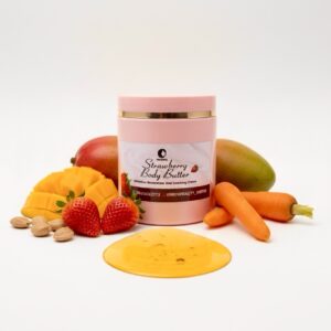 Strawberry body butter